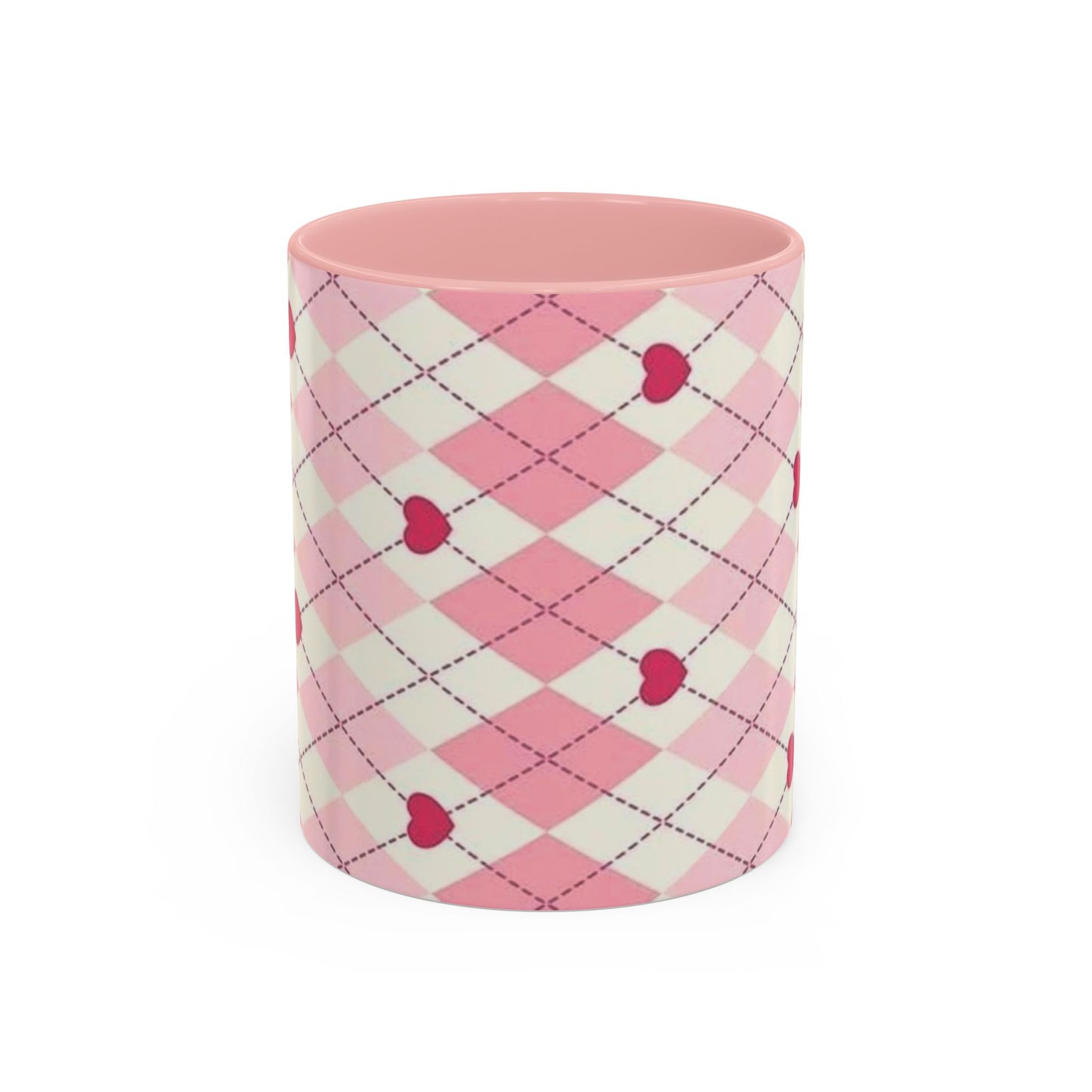 HEART PATTREN COFFEE MUG