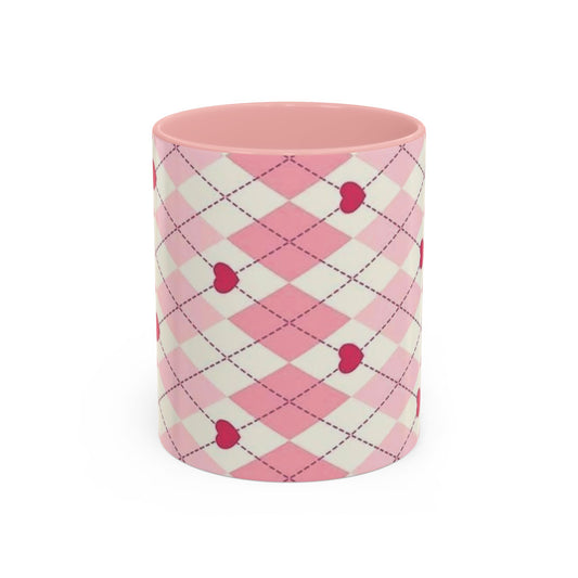 HEART PATTREN COFFEE MUG