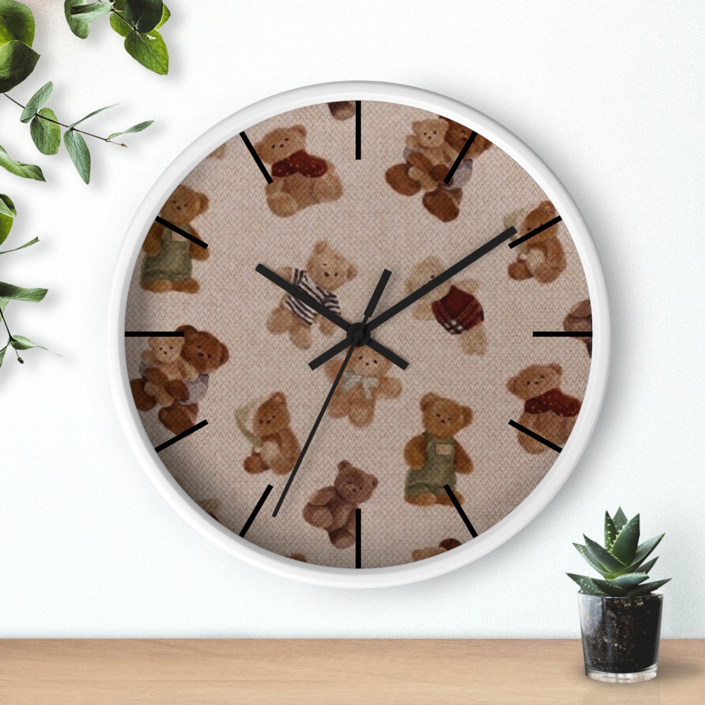 BEAR WALL CLOCK