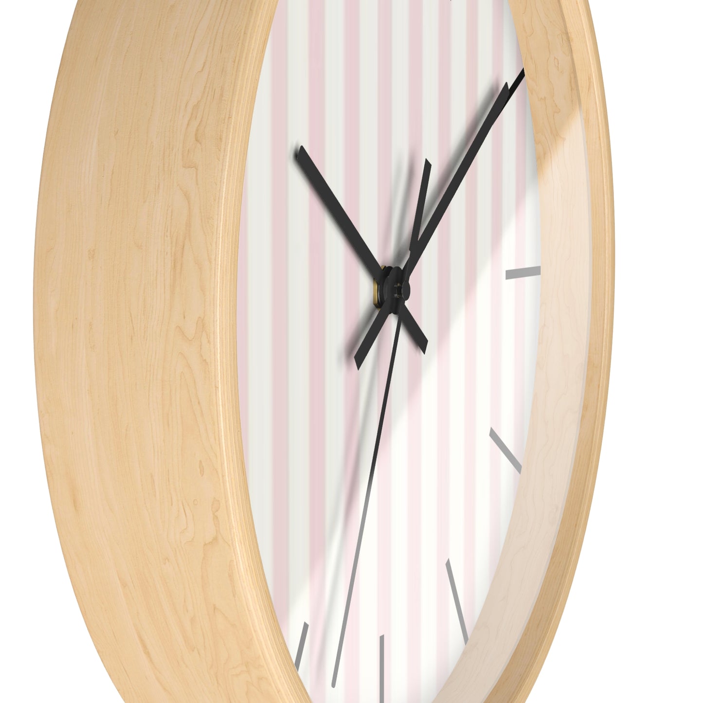 PINK LINING WALL CLOCK