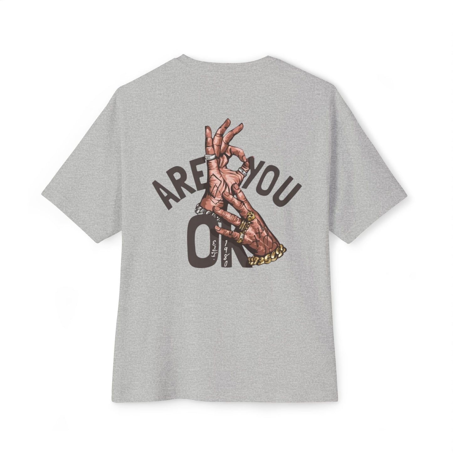 ARE YOU OK OVERSIZE BOXY TEE