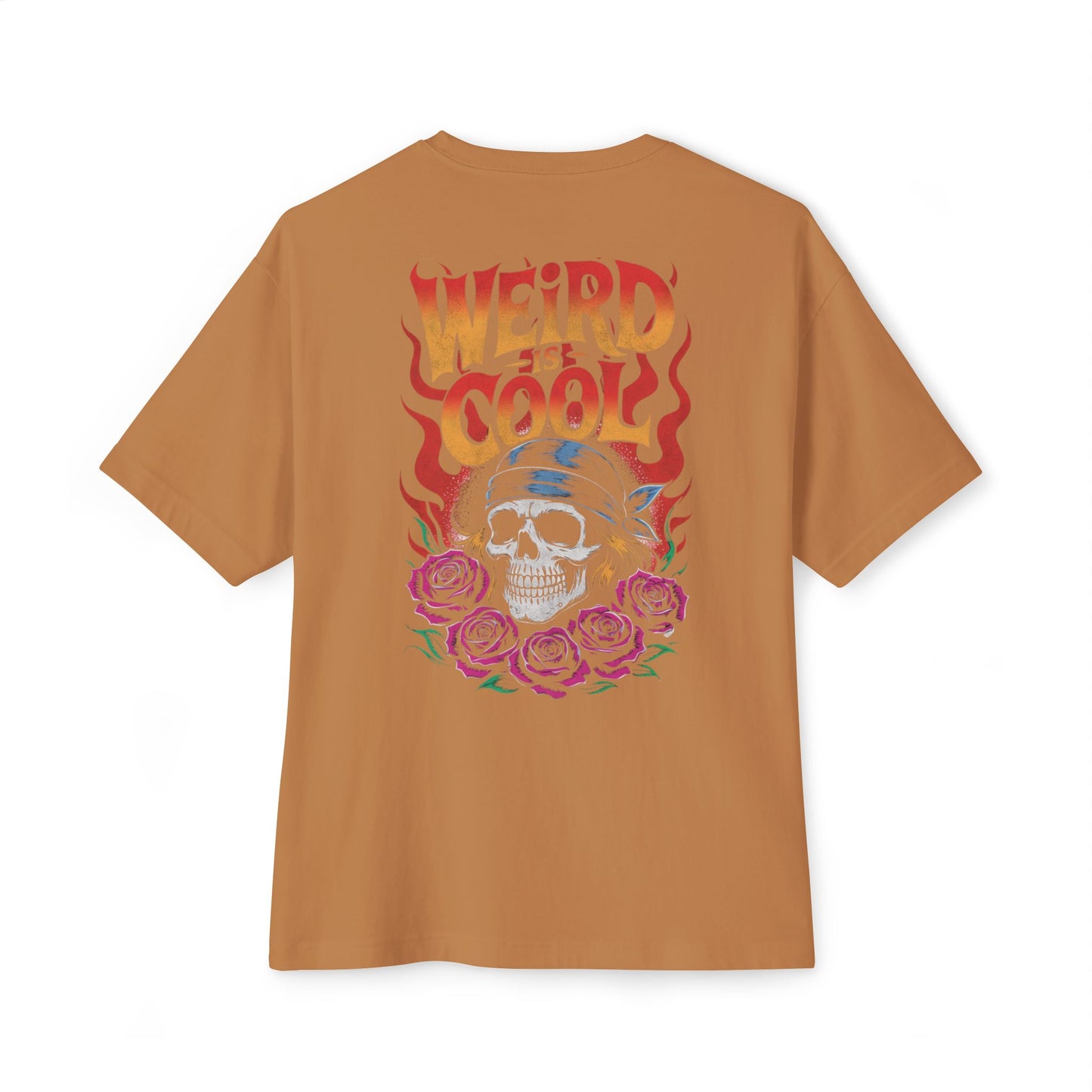 WEIRD IS COOL OVERSIZE BOXY TEE