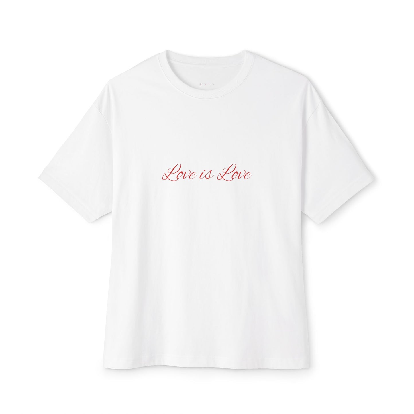 LOVE IS LOVE OVERSIZE BOXY