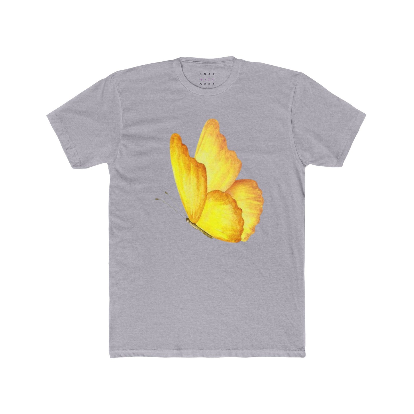 GOLDEN BUTTERFLY COTTON CREW TEE