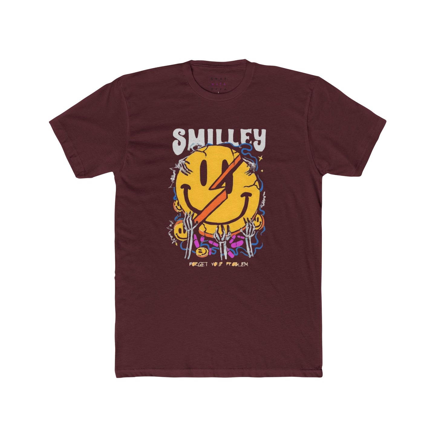 SMILEY UNISEX CREW TEE