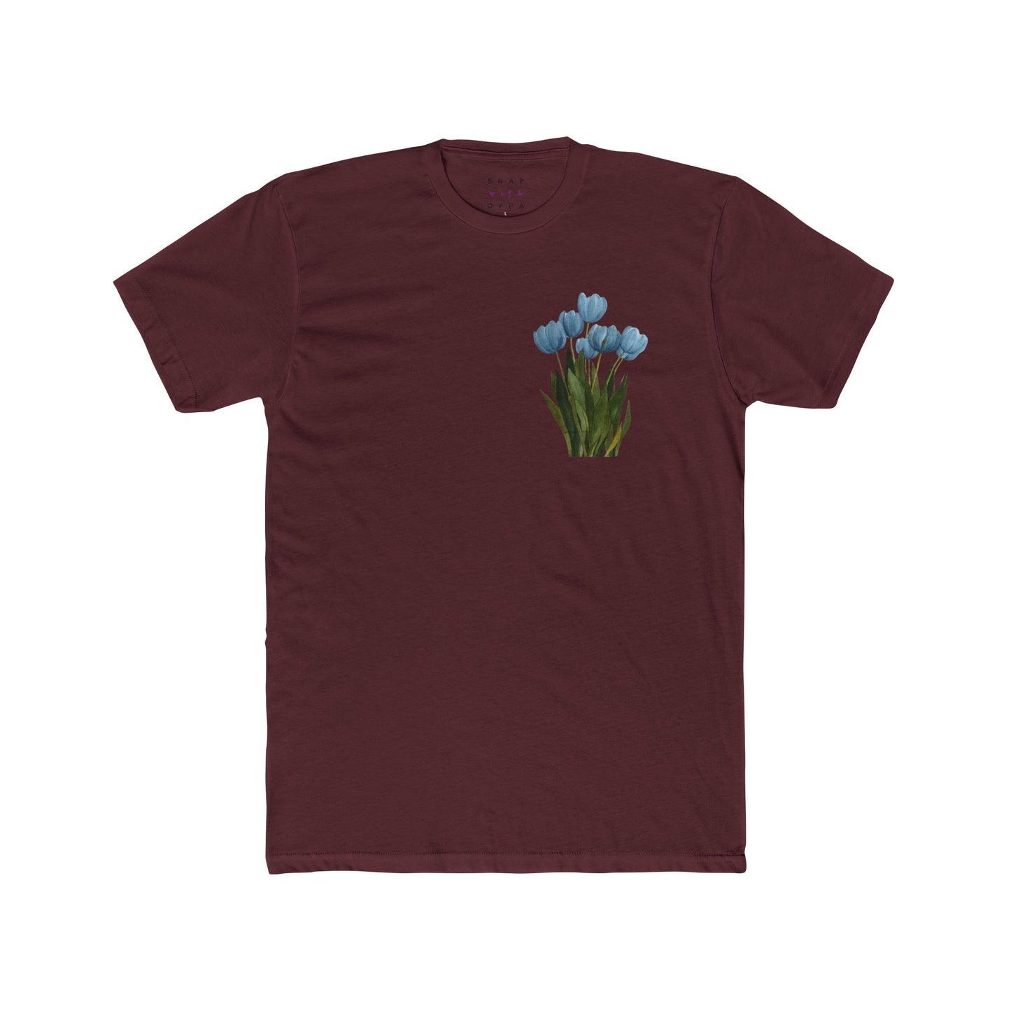 BLUE TULIP COTTON CREW TEE