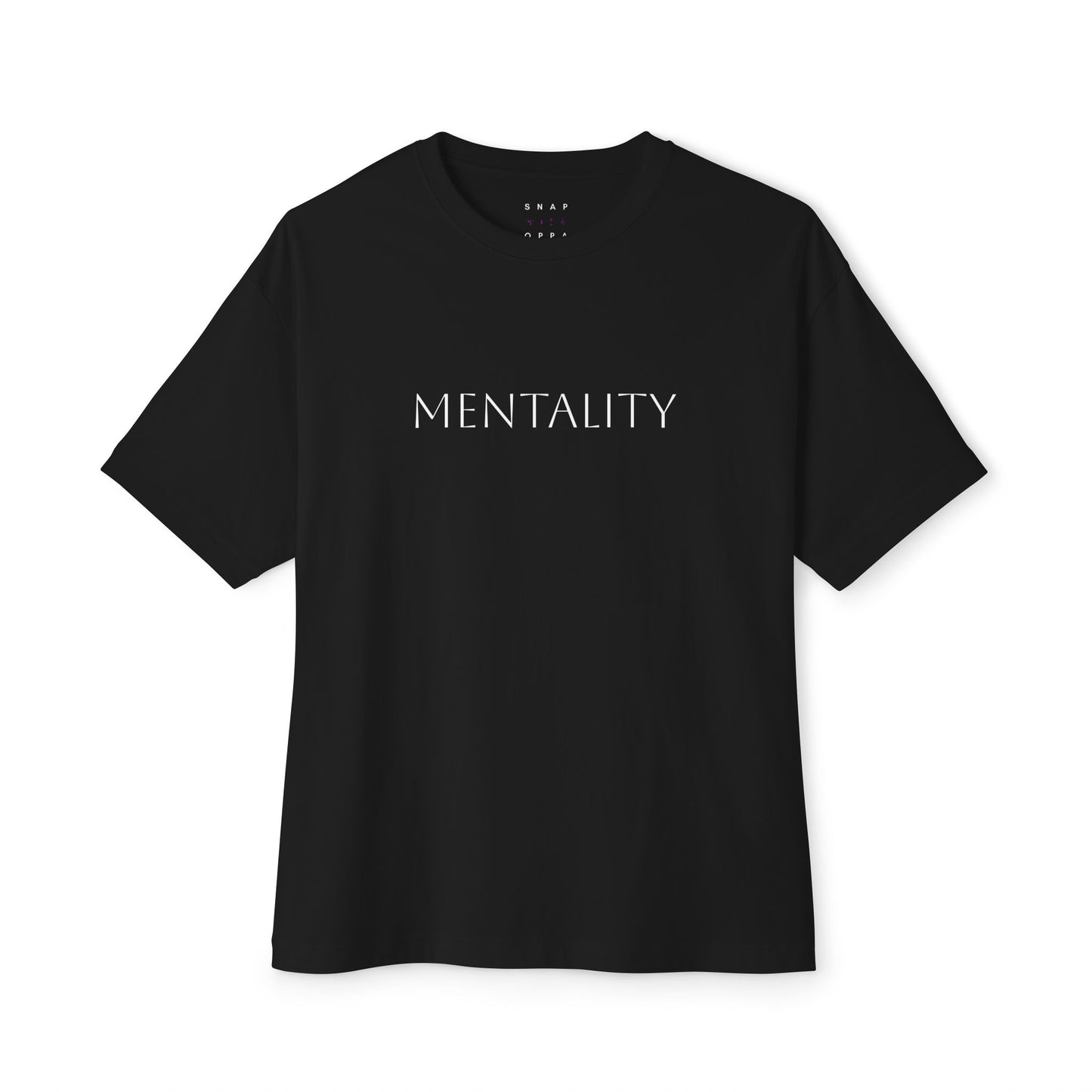 MENTALITY Unisex Oversized Boxy Tee