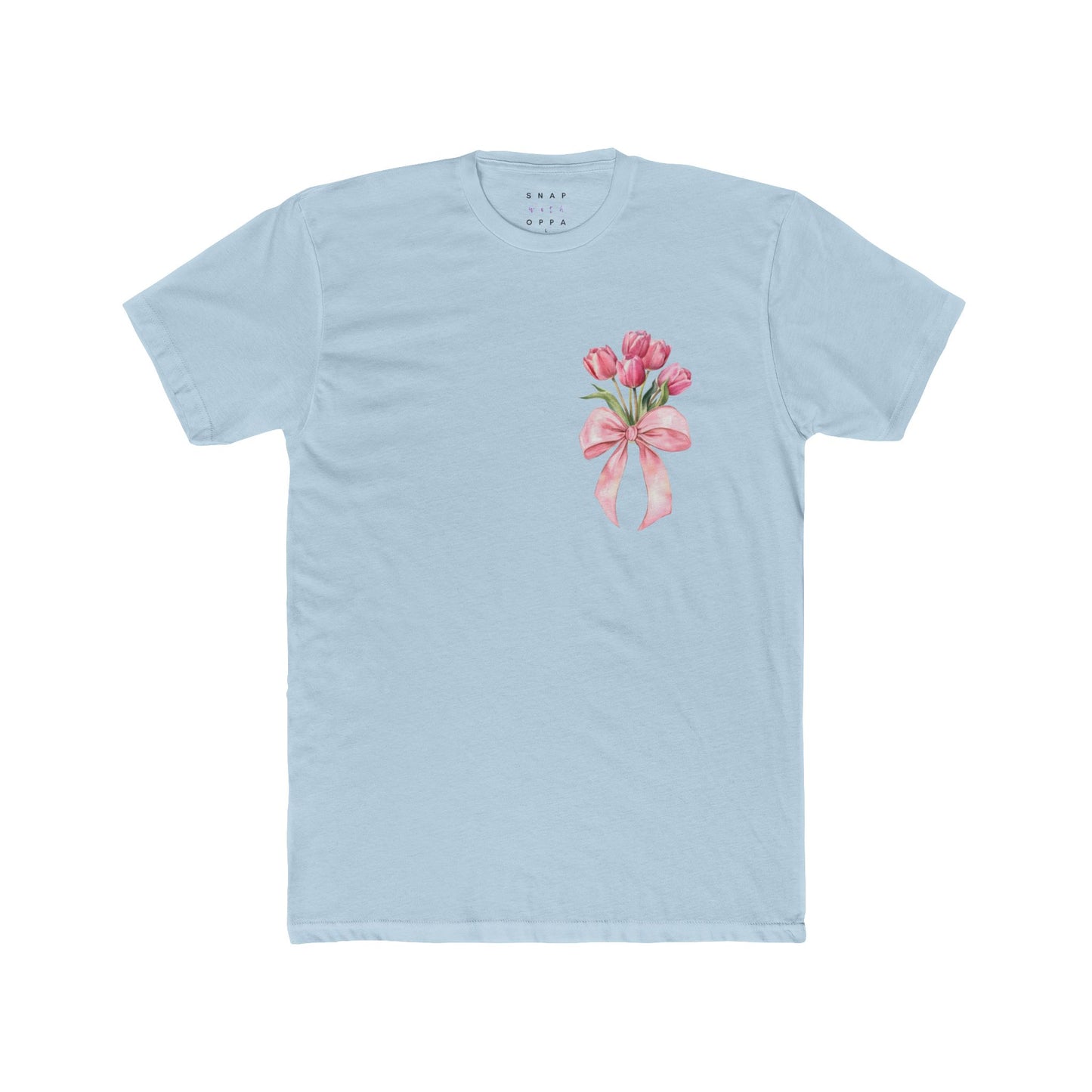 TULIP BOUQUE COTTON CREW TEE