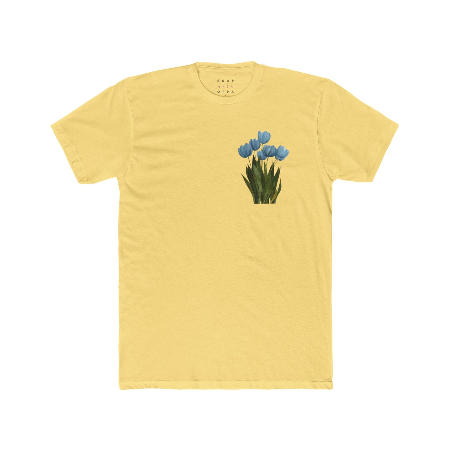 BLUE TULIP COTTON CREW TEE