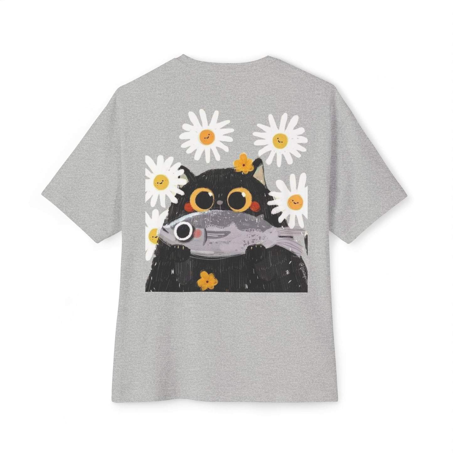 KIND KITTY OVERSIZE BOXY TEE