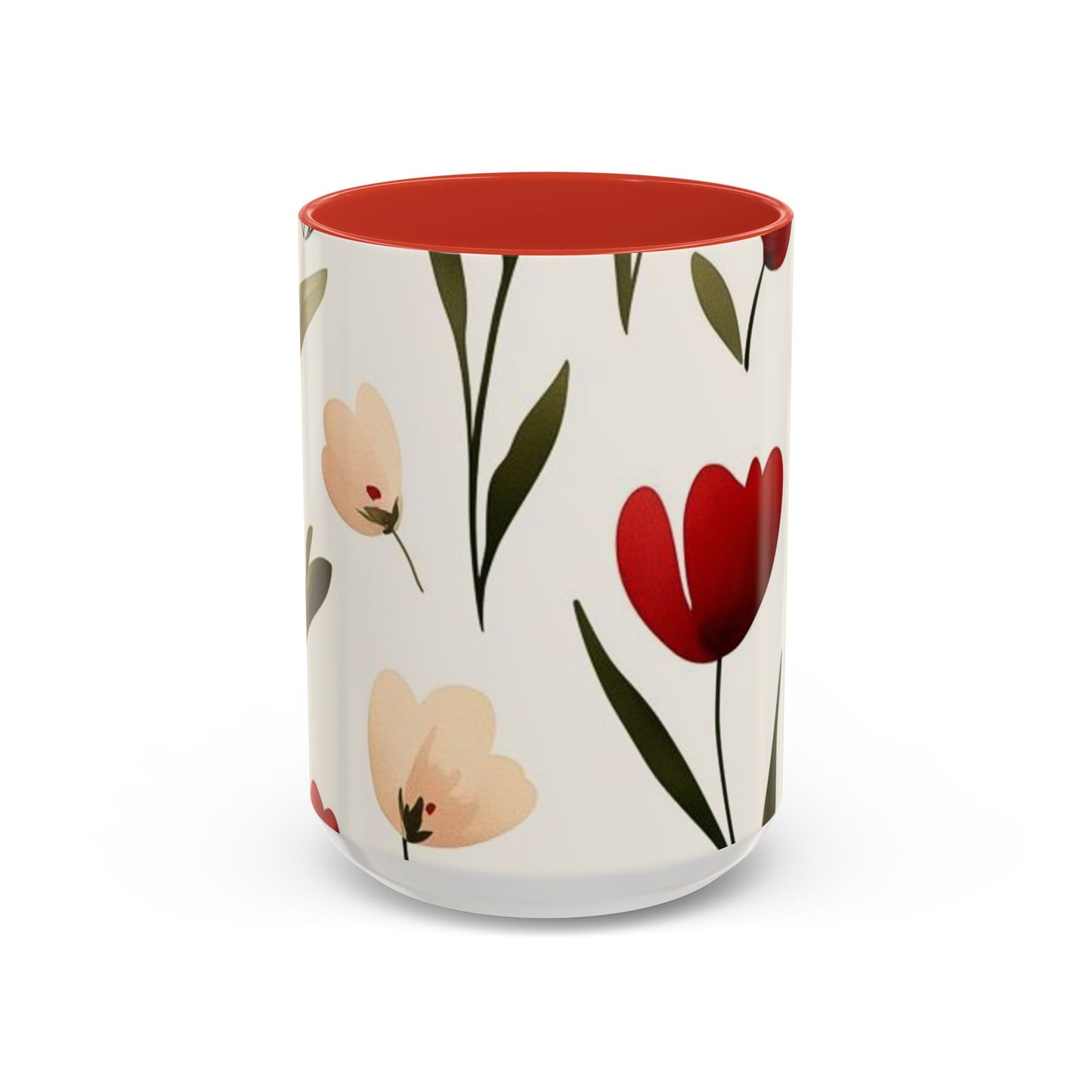 FLORAL CREAMIC COFFEE MUG
