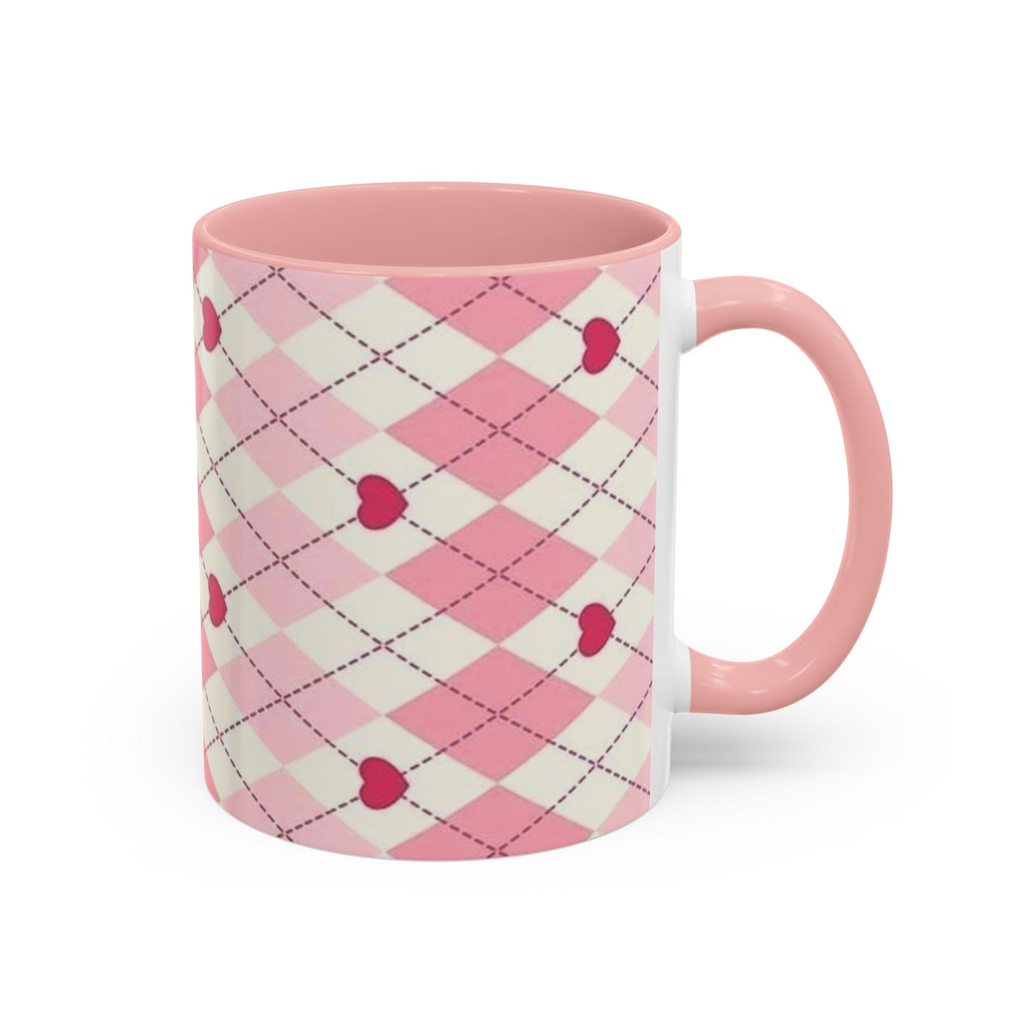 HEART PATTREN COFFEE MUG