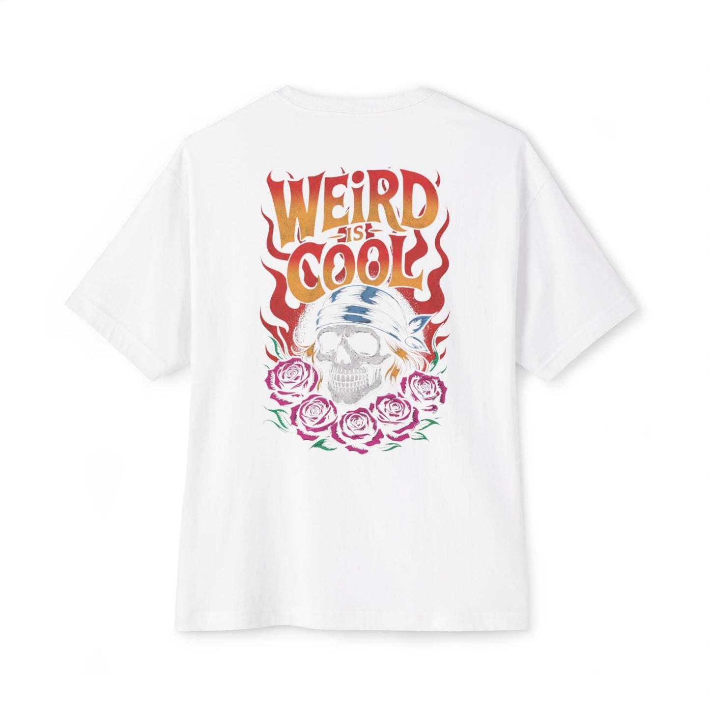 WEIRD IS COOL OVERSIZE BOXY TEE