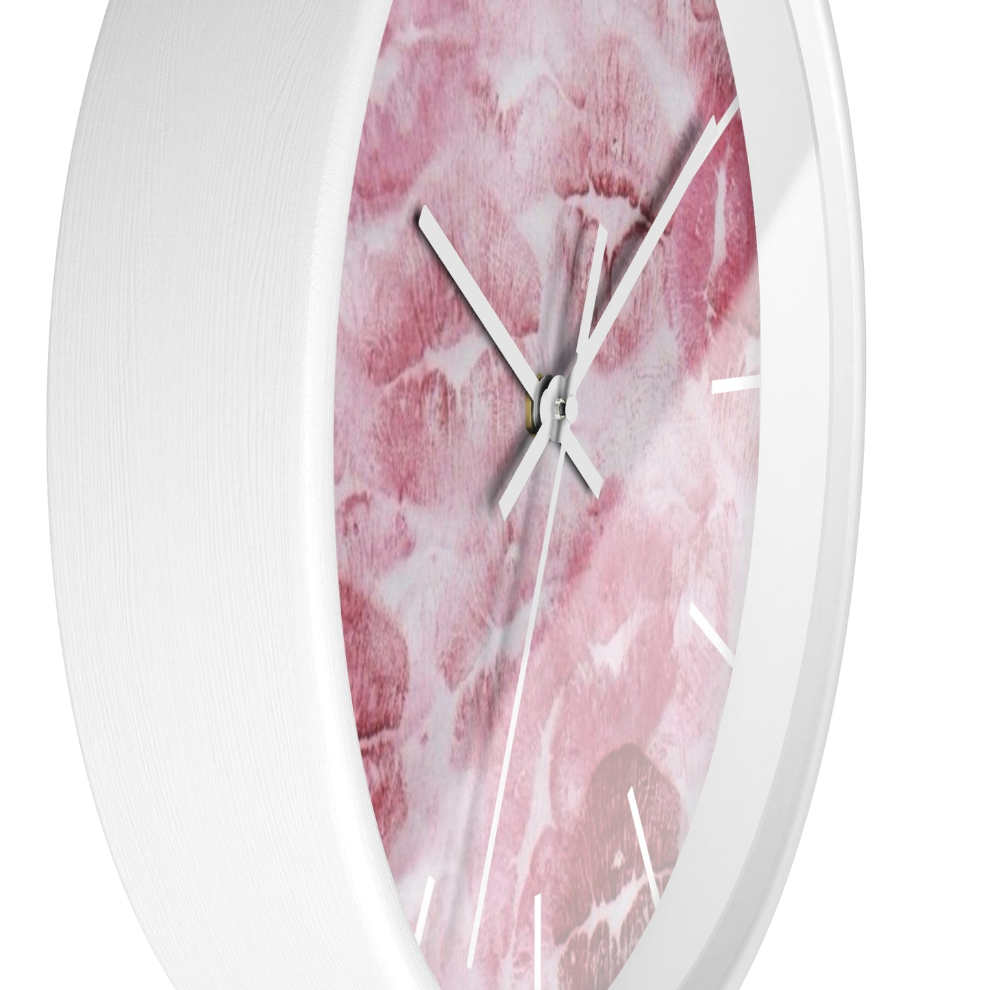 LIP PRINT WALL CLOCK