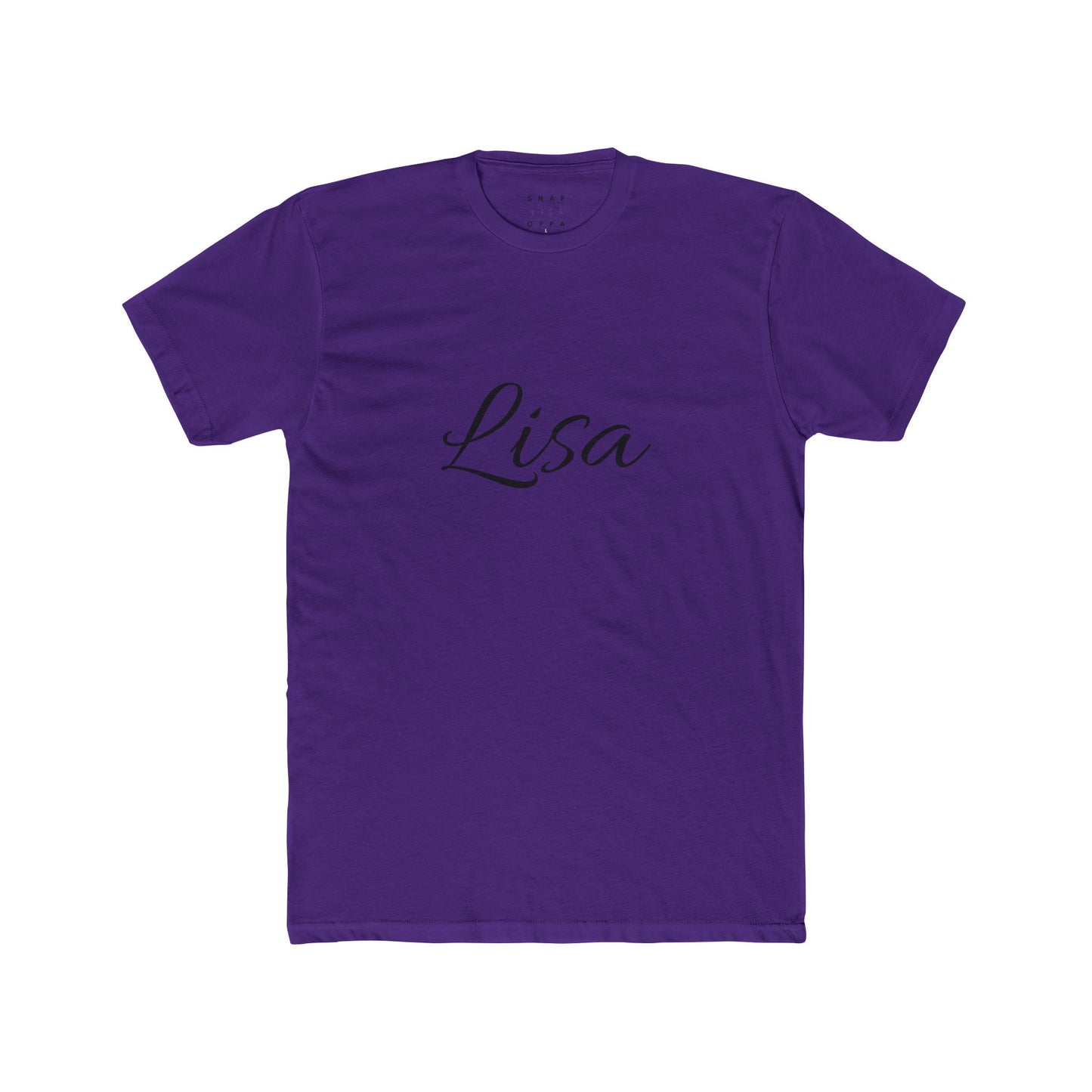 LISA  COTTON CREW TEE