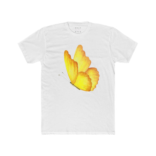 GOLDEN BUTTERFLY COTTON CREW TEE