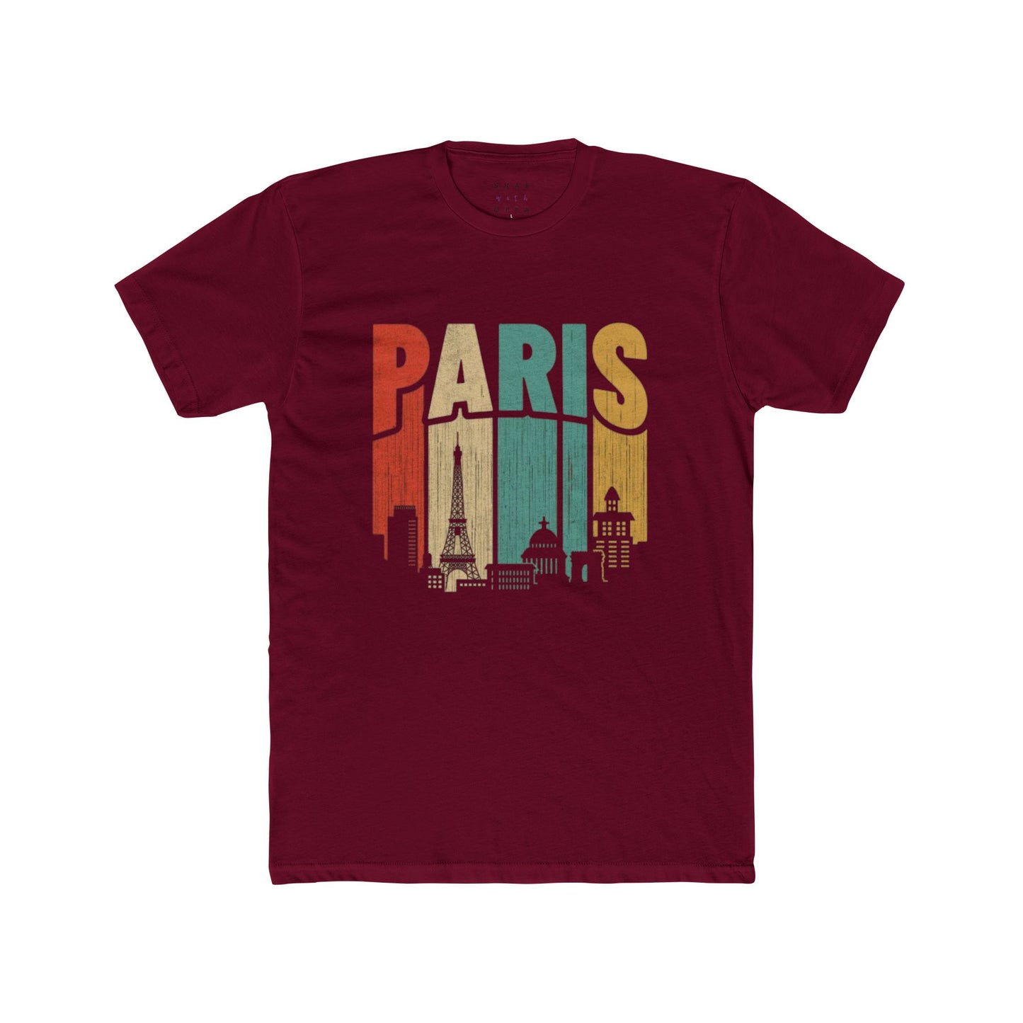 PARIS CITY COTTON CREW TEE