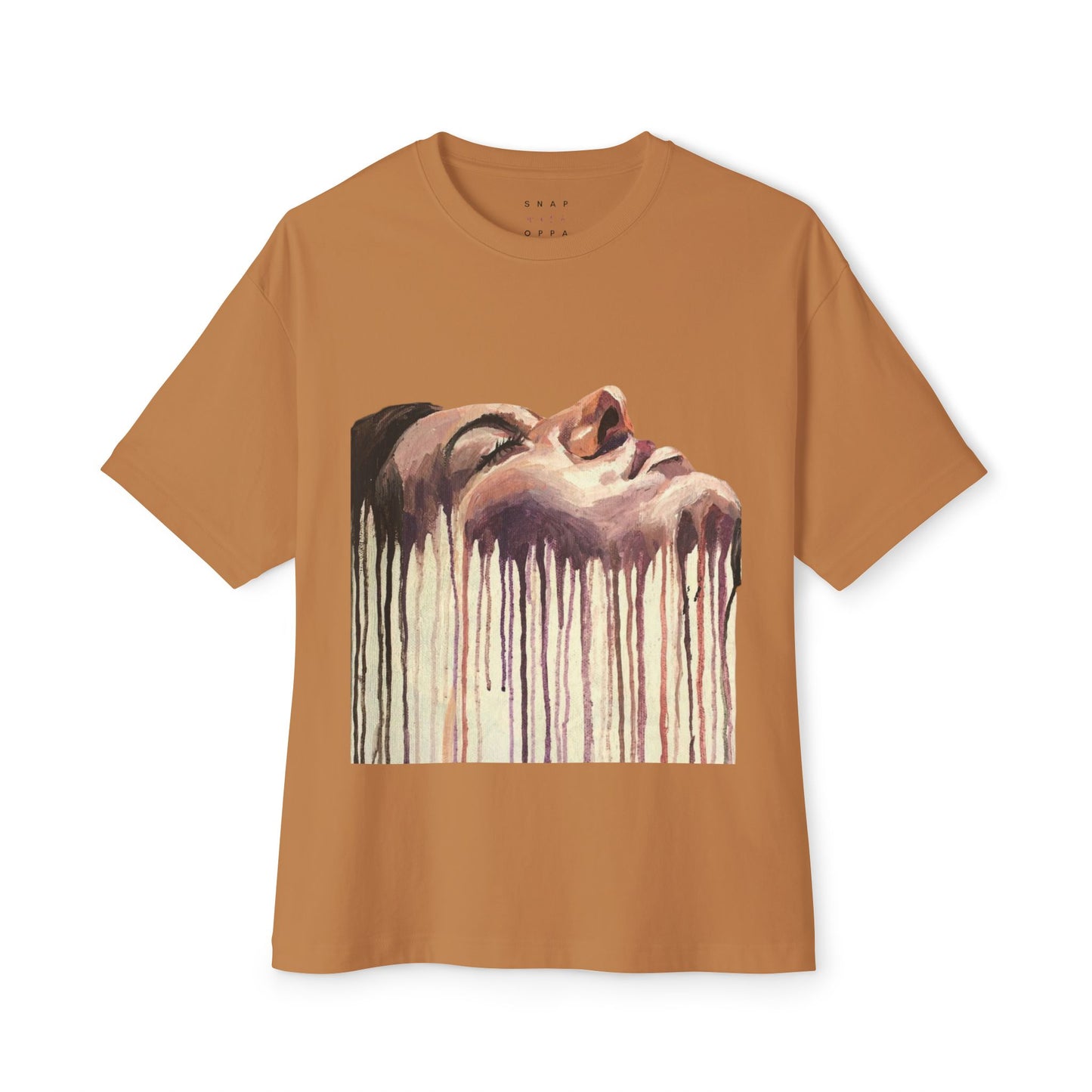 Melting Silence Unisex Oversized Boxy Tee