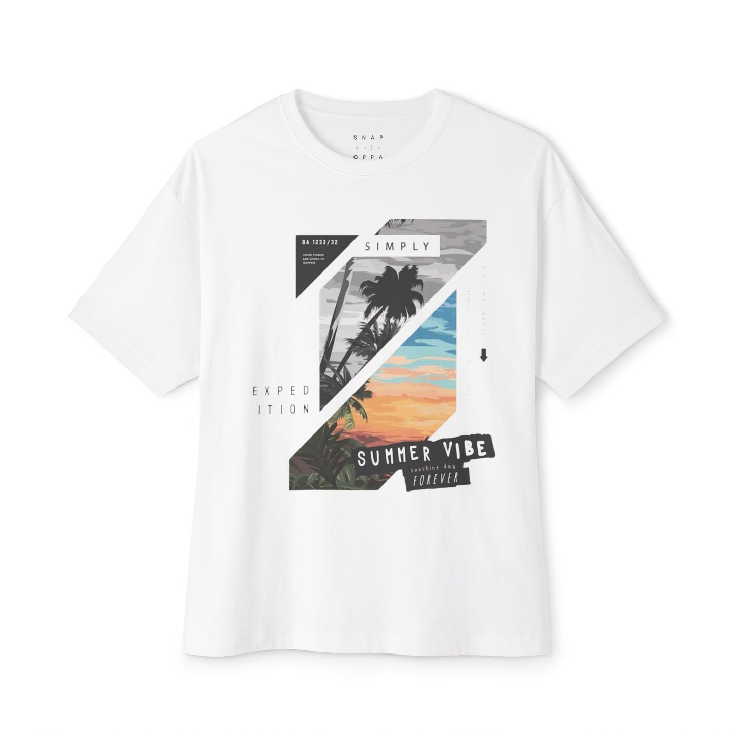SUMMER VIBES OVERSIZE BOXY TEE