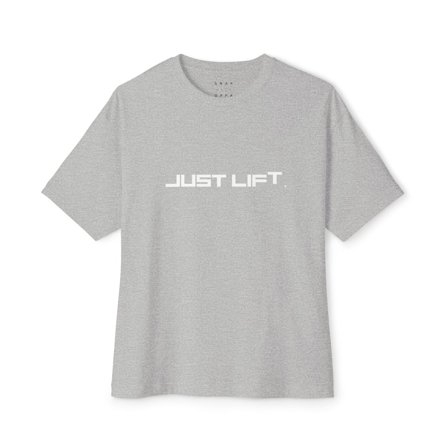 JUST LIFT OVERSIZE BOXY TEE