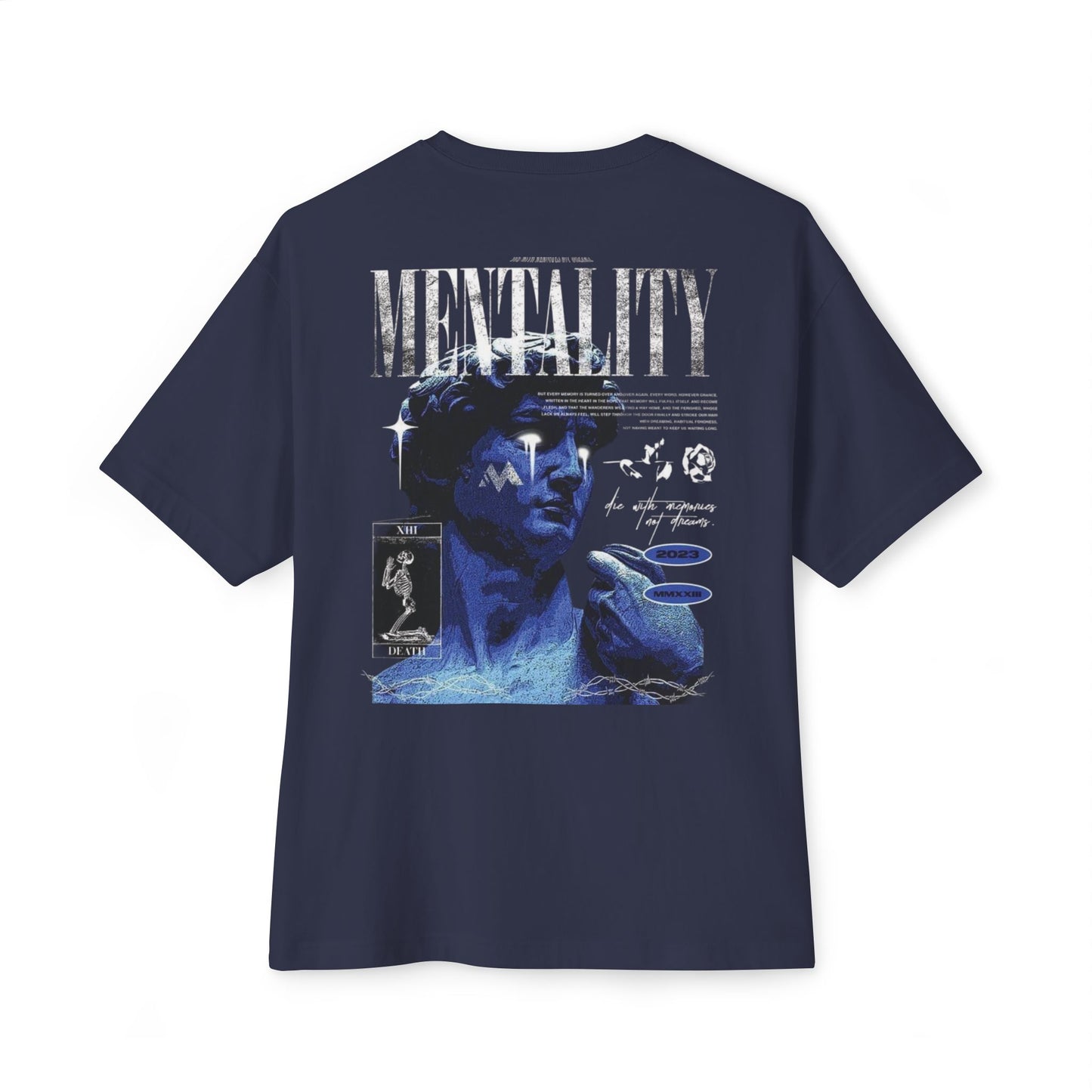 MENTALITY Unisex Oversized Boxy Tee