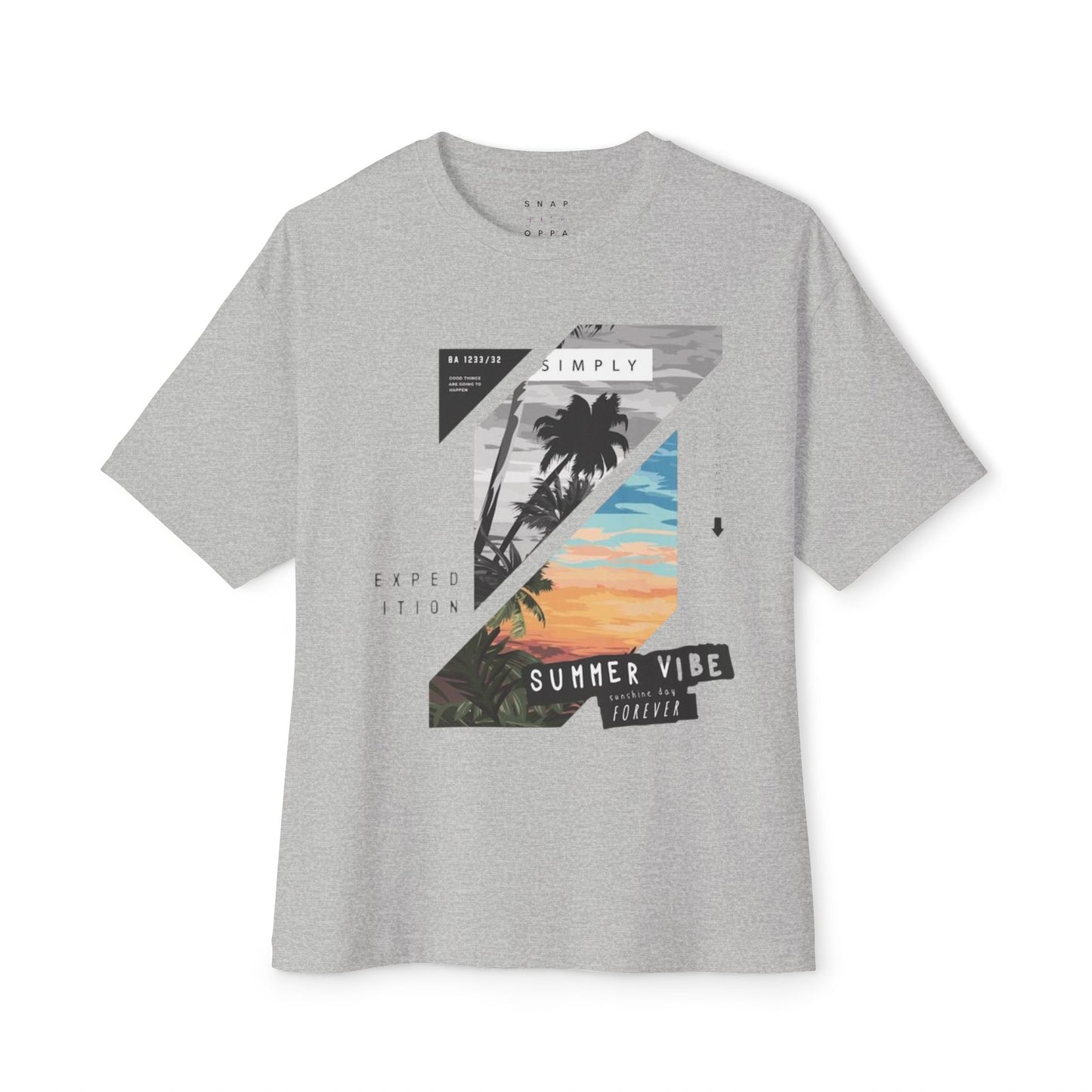 SUMMER VIBES OVERSIZE BOXY TEE