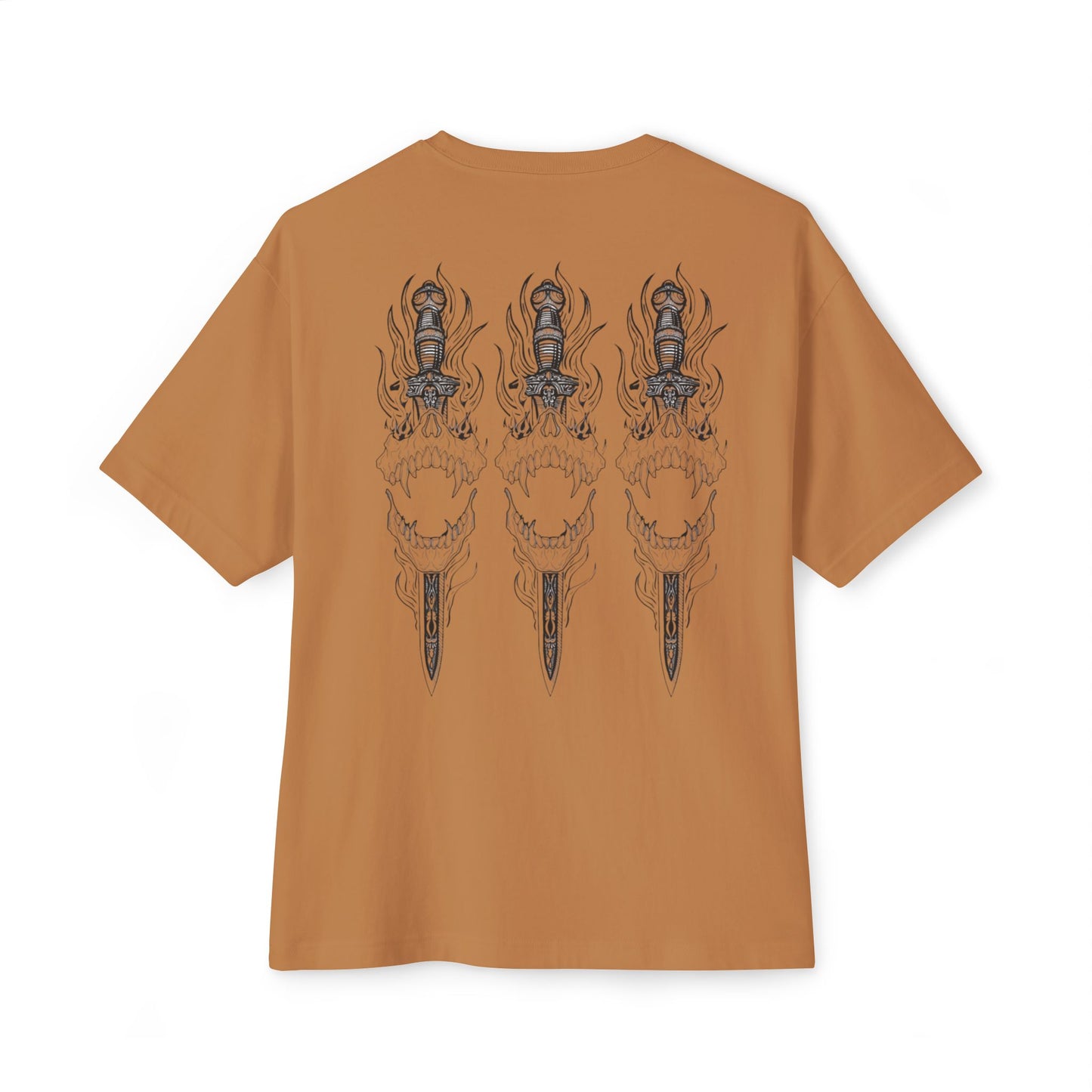 SKULL ARMOR OVERSIZE BOXY TEE