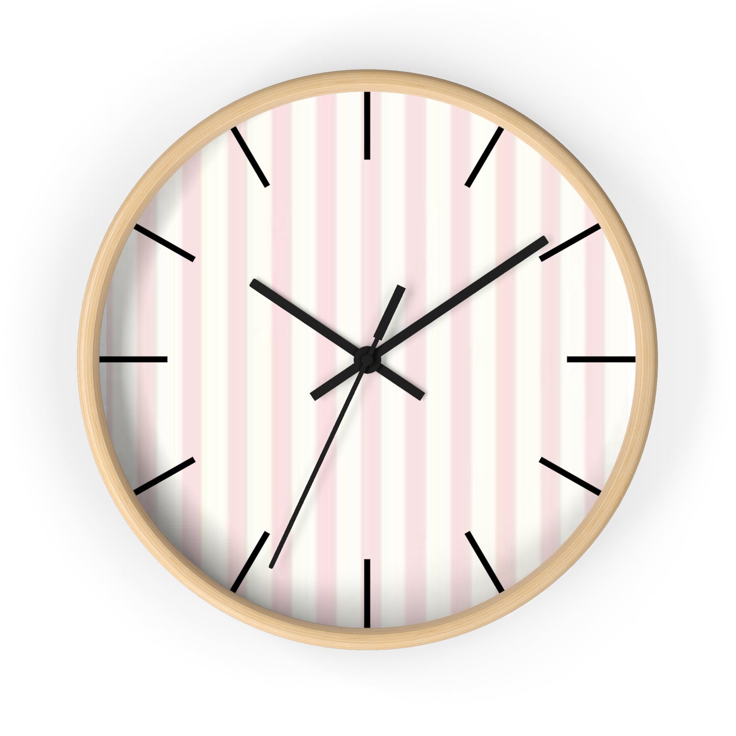 PINK LINING WALL CLOCK