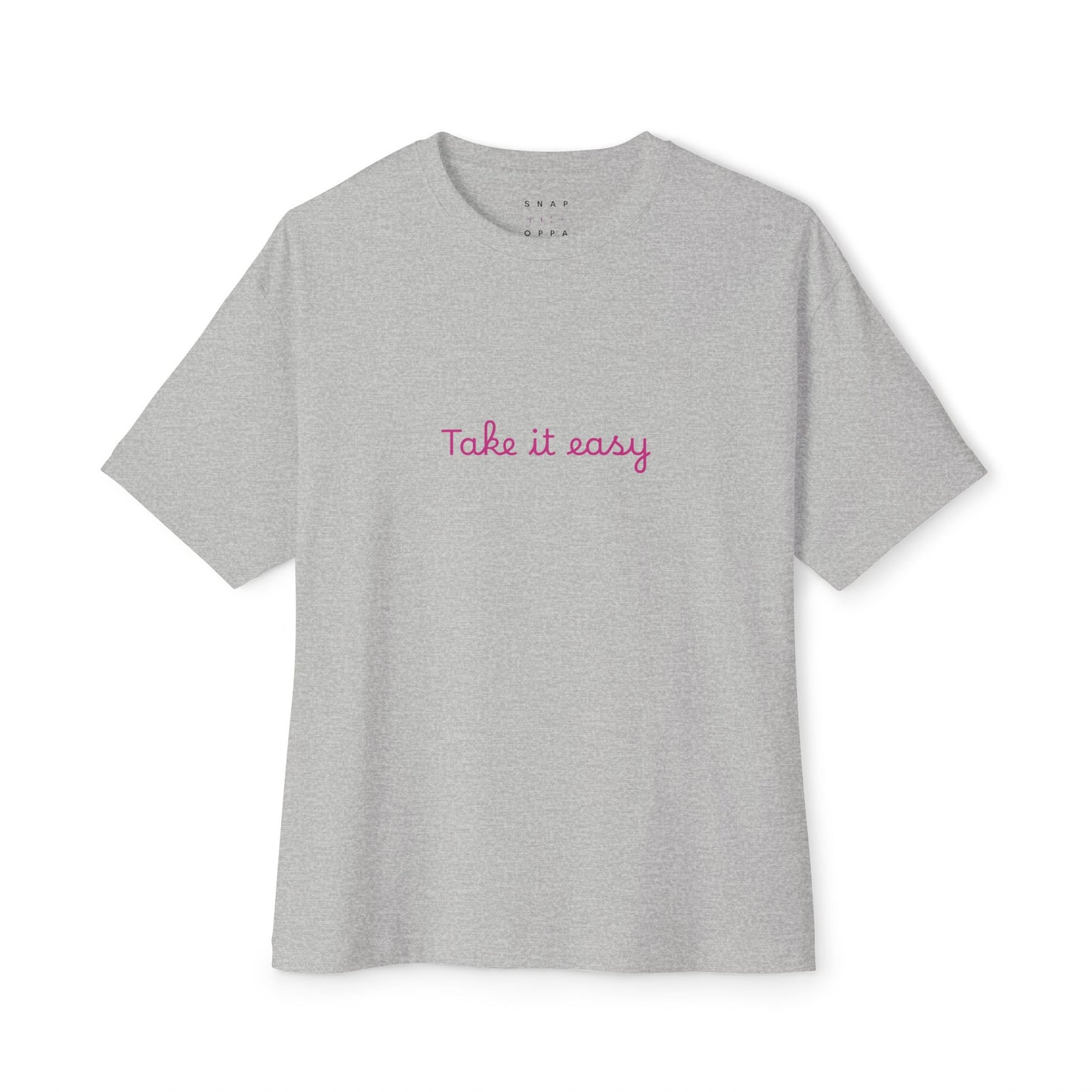 TAKE IT EASY OVERSIZE BOXY TEE