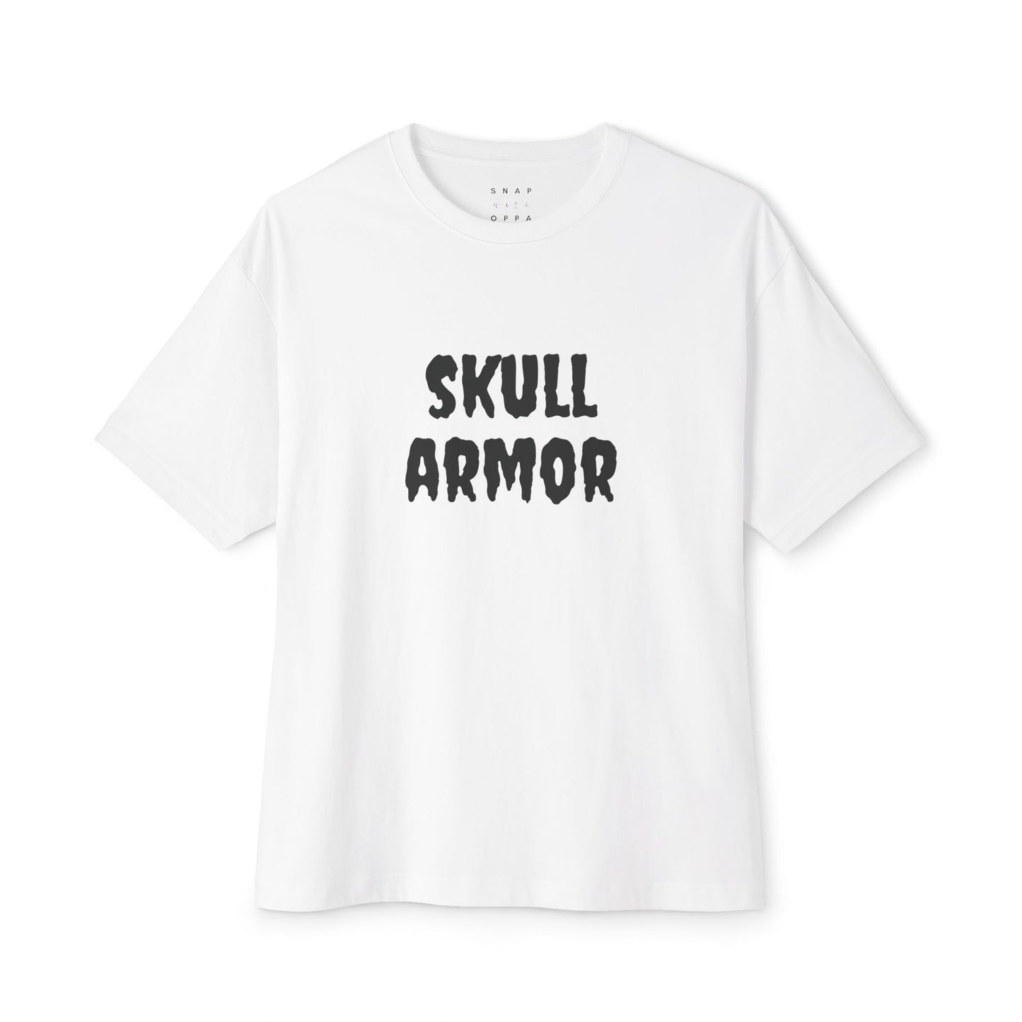 SKULL ARMOR OVERSIZE BOXY TEE