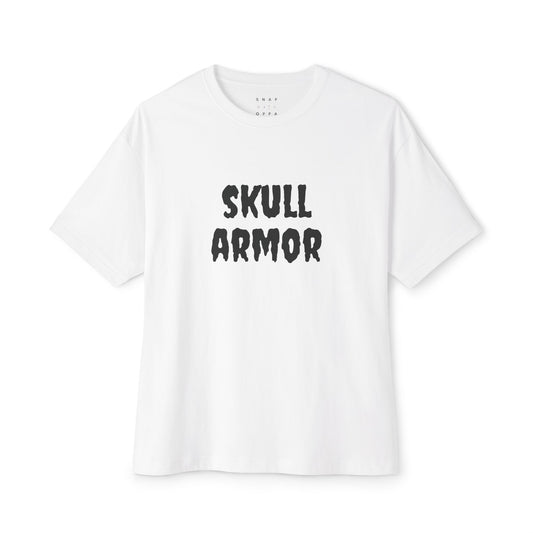 SKULL ARMOR OVERSIZE BOXY TEE