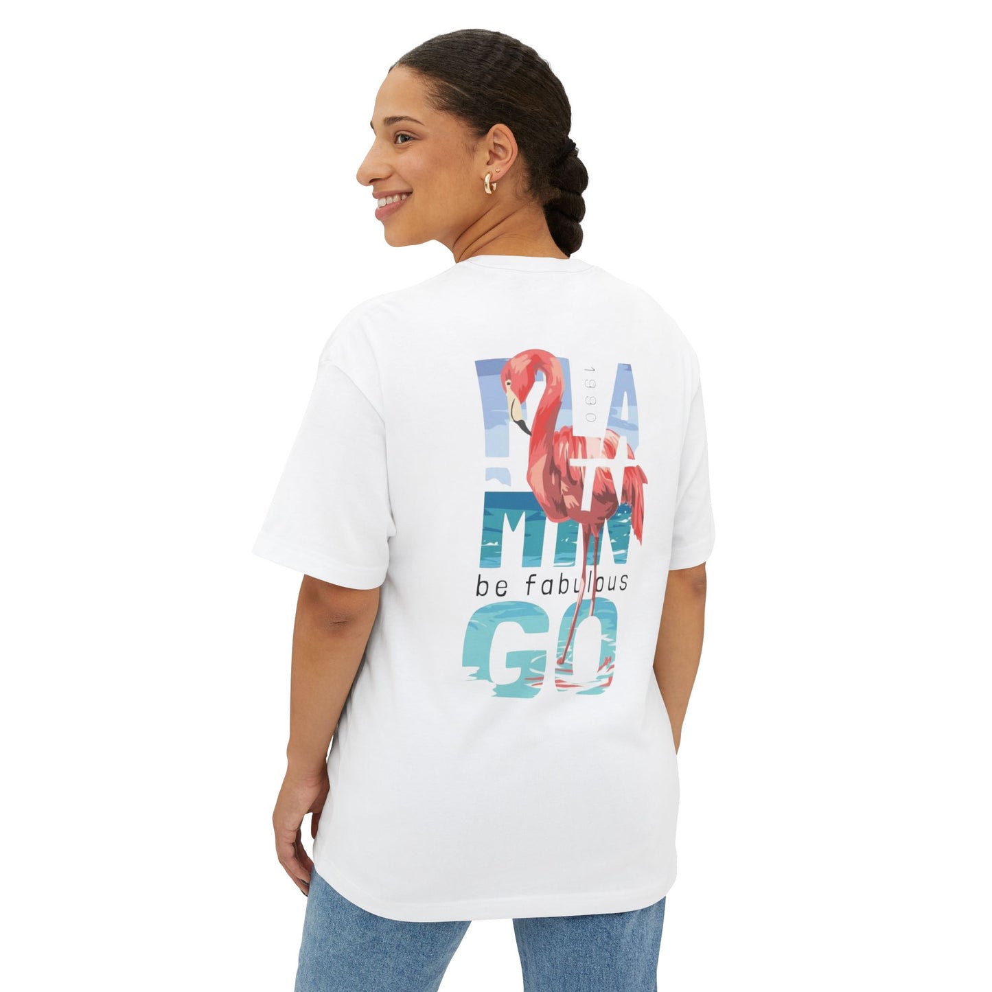 BE FABULOUS Unisex Oversized Boxy Tee