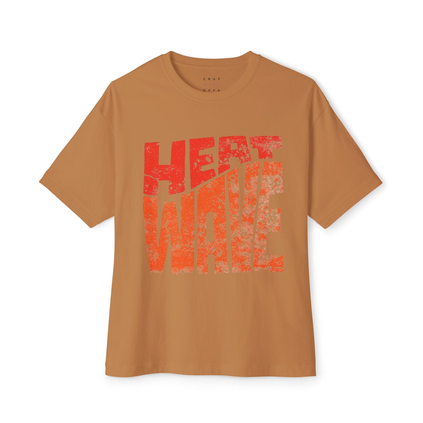 HEAT WAVE Unisex Oversized Boxy Tee