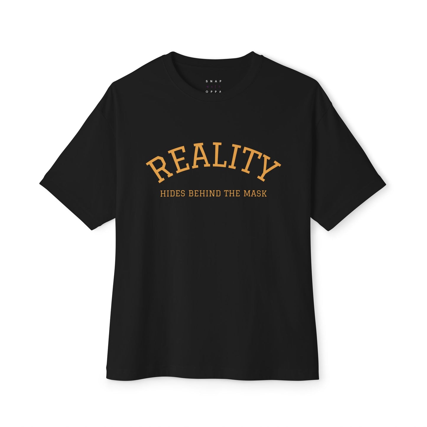 REALITY Unisex Oversized Boxy Tee