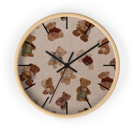 BEAR WALL CLOCK
