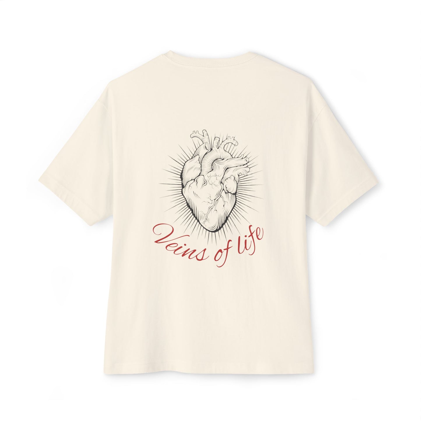 VIENS OF LIFE  OVERSIZE BOXY TEE