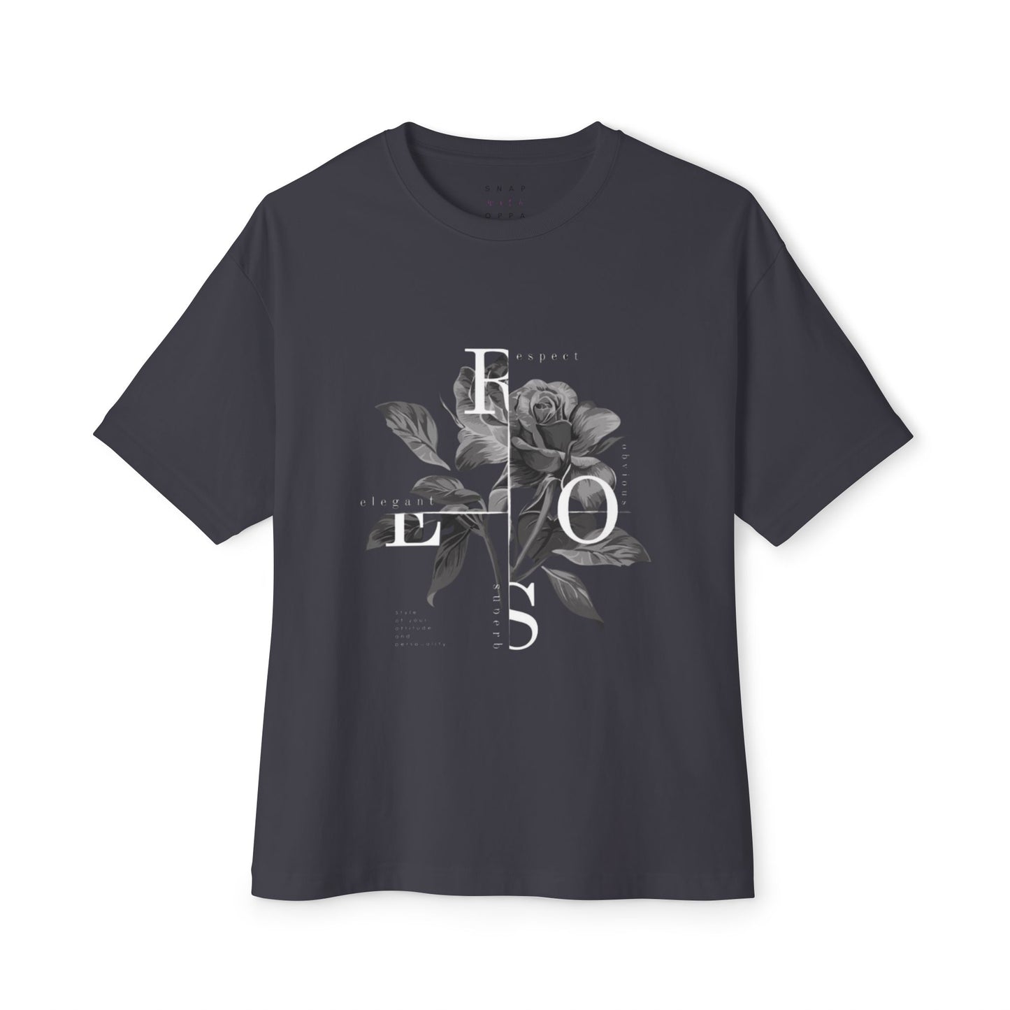 ROSE OVERSIZE BOXY TEE