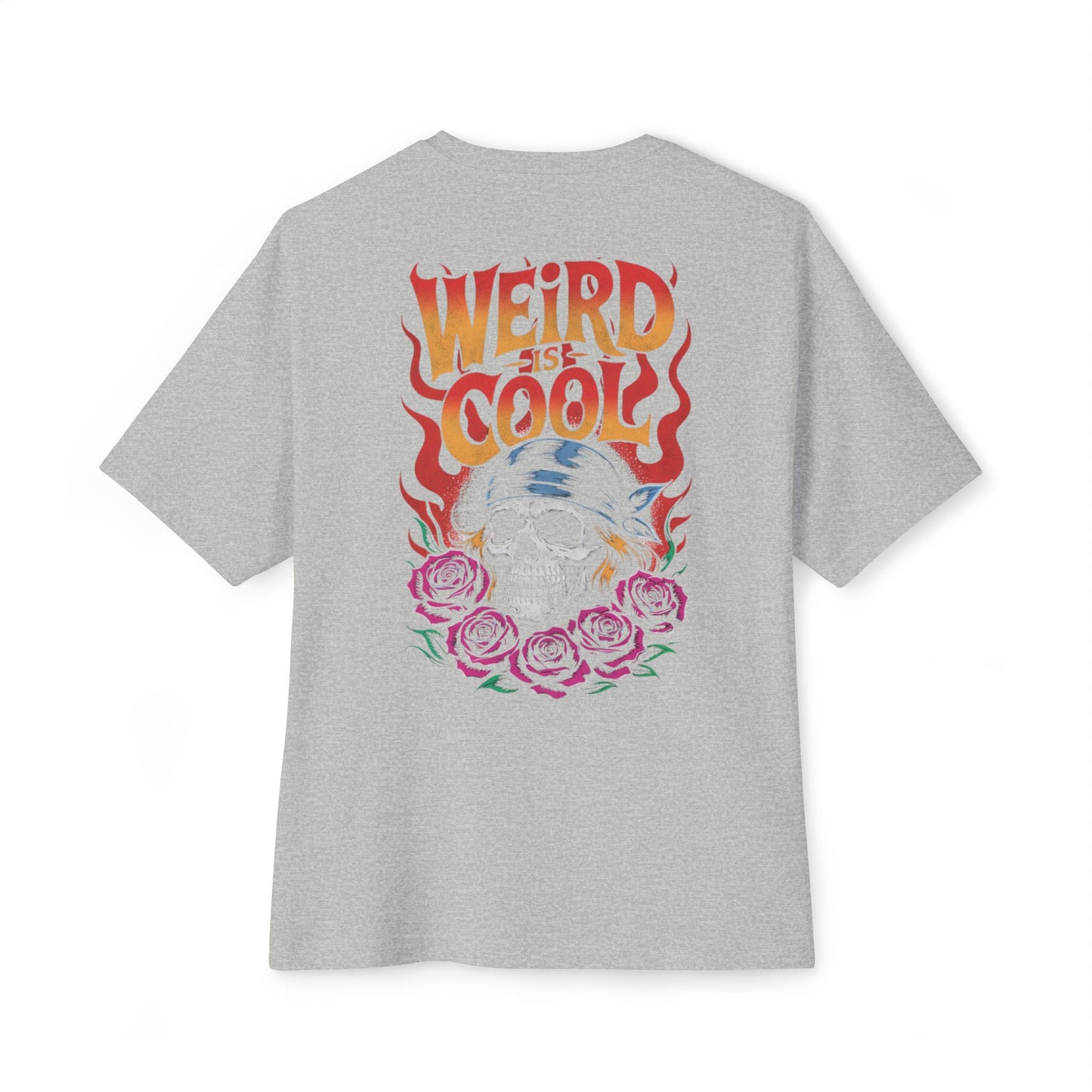 WEIRD IS COOL OVERSIZE BOXY TEE