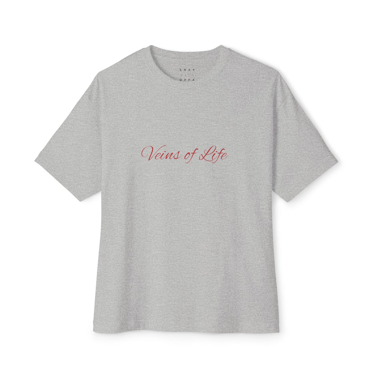 VIENS OF LIFE  OVERSIZE BOXY TEE