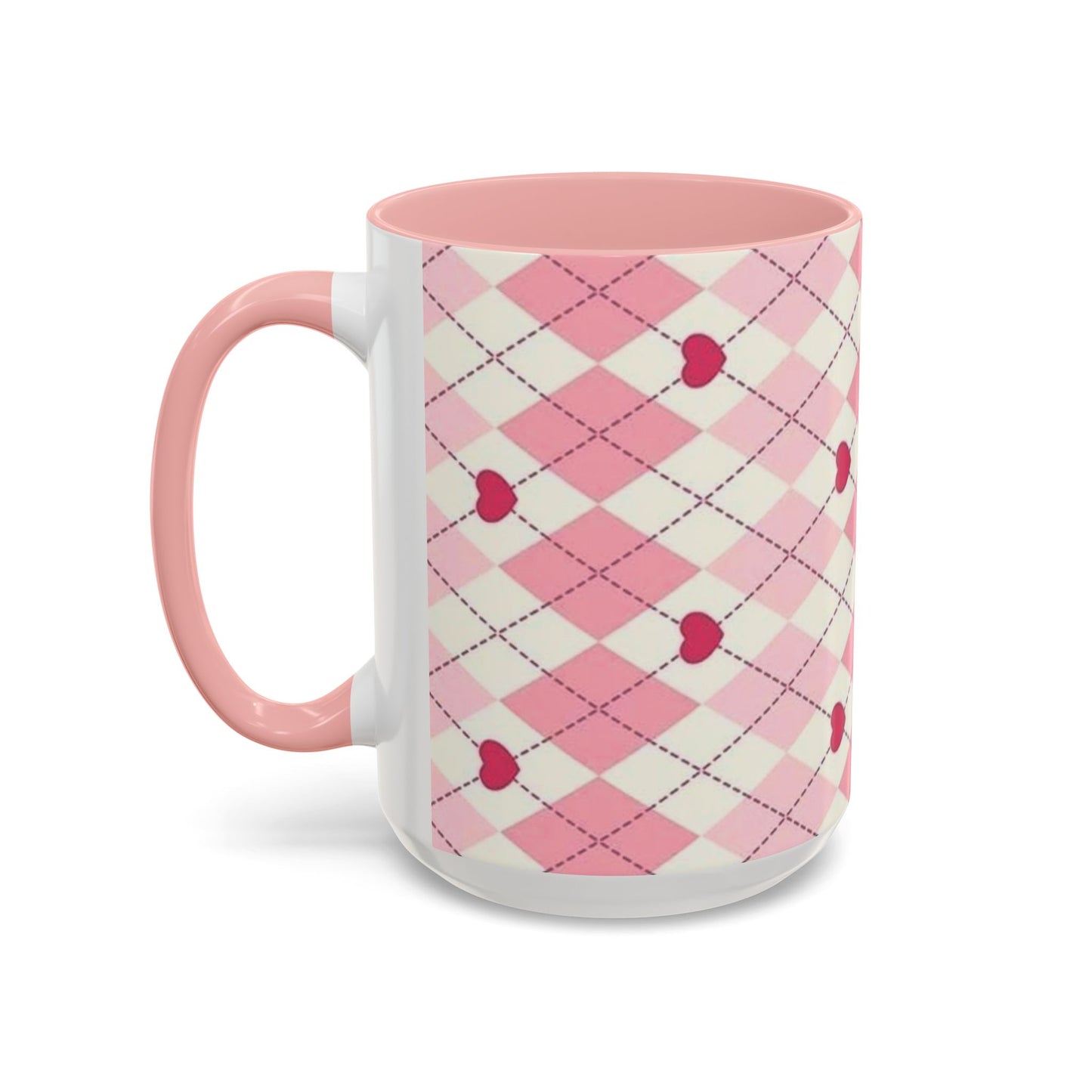 HEART PATTREN COFFEE MUG