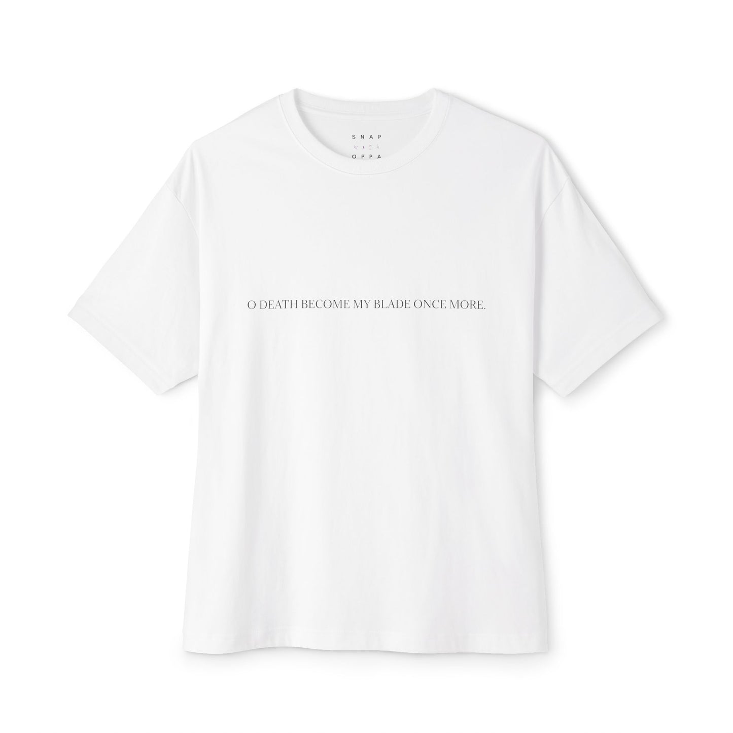 O DEATH OVERSIZE BOXY TEE