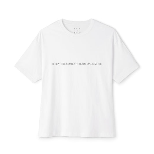 O DEATH OVERSIZE BOXY TEE