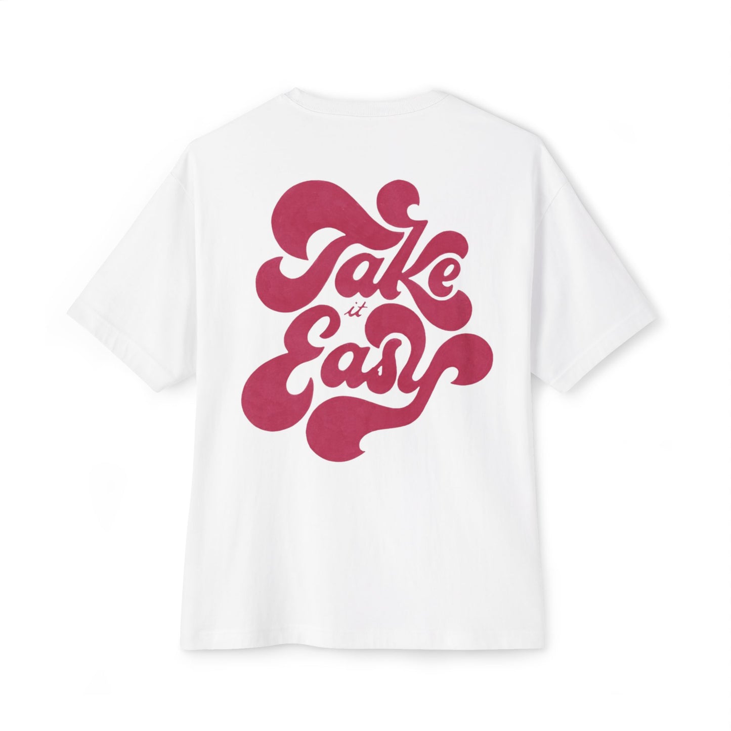 TAKE IT EASY OVERSIZE BOXY TEE
