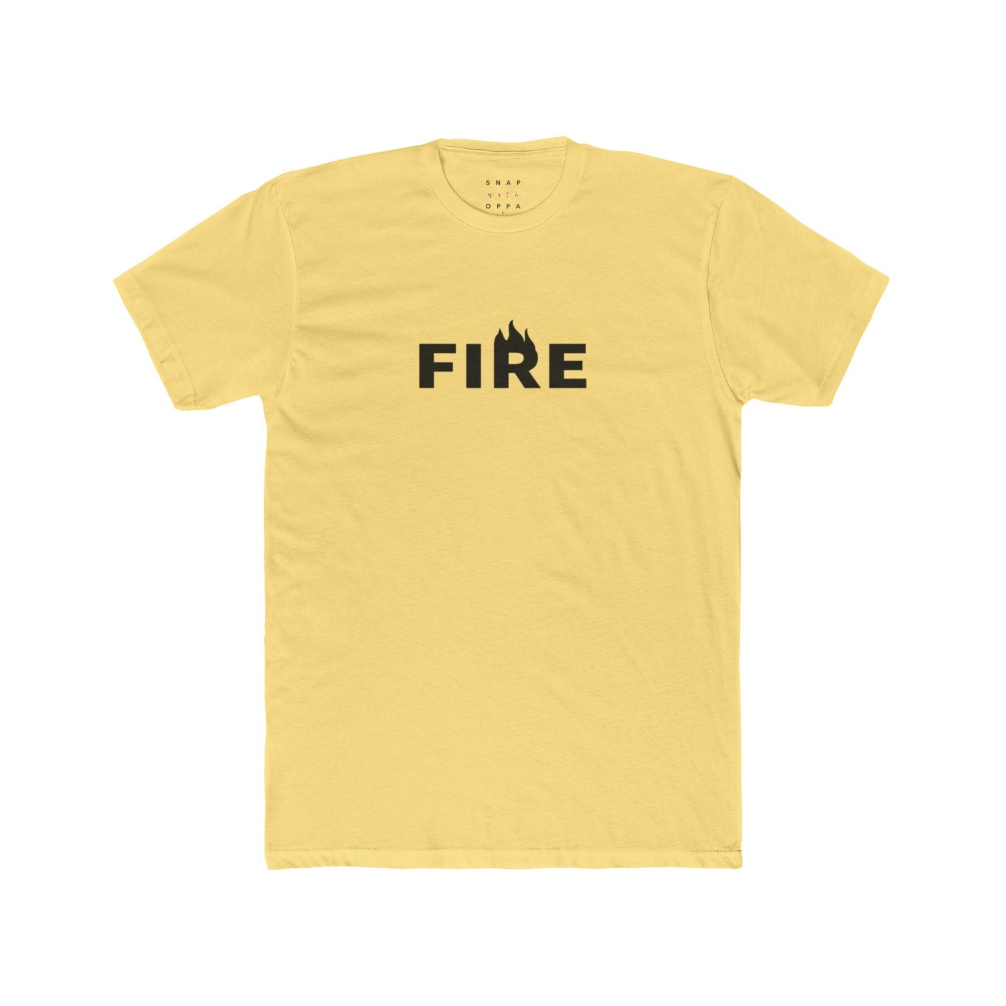 FIRE COTTON CREW TEE