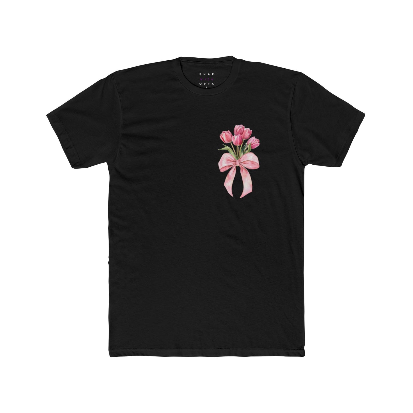 TULIP BOUQUE COTTON CREW TEE
