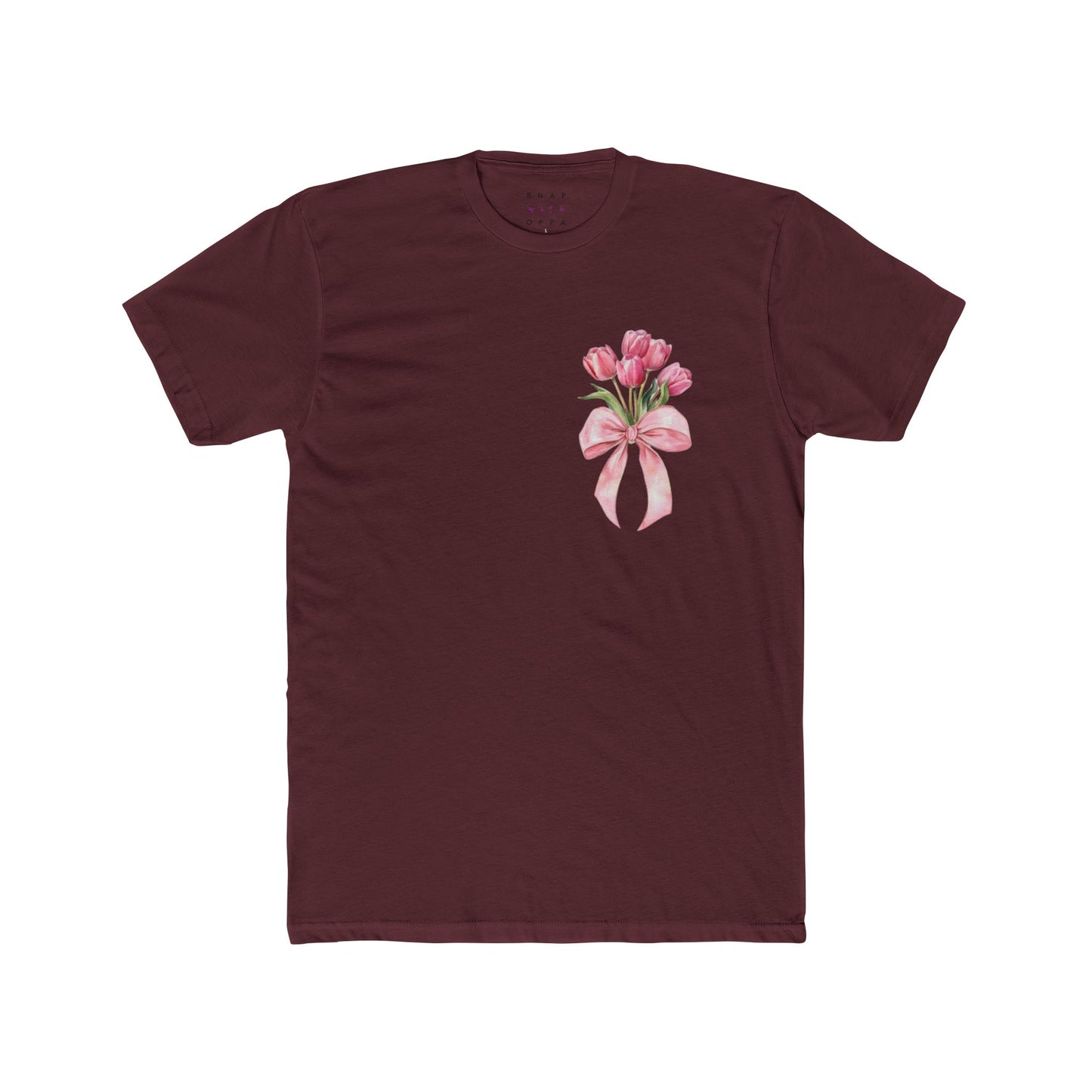TULIP BOUQUE COTTON CREW TEE