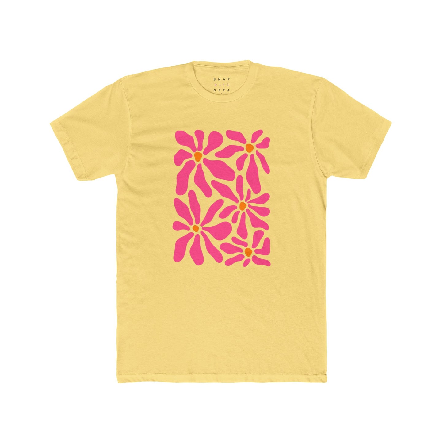 PINK Cotton Crew Tee