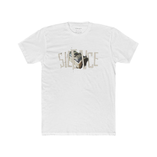 SILENCE COTTON CREW TEE