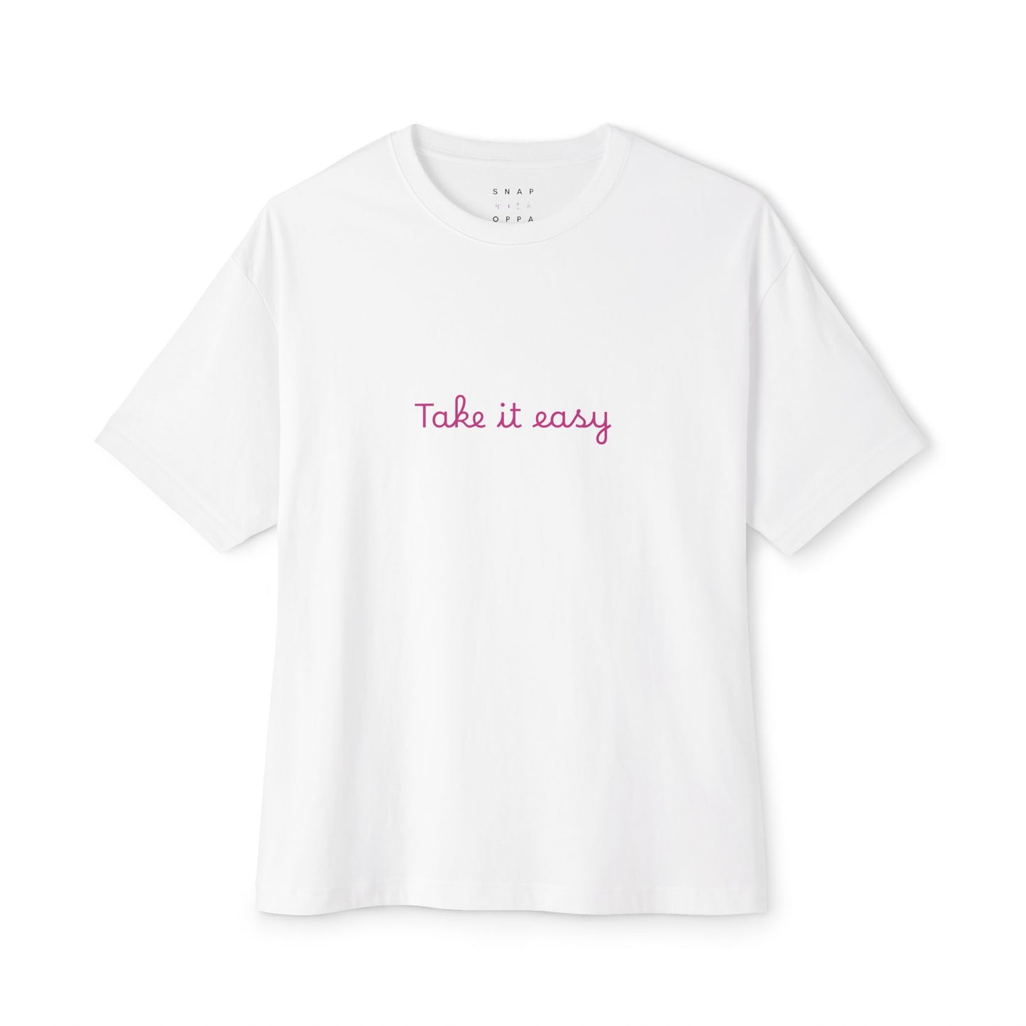 TAKE IT EASY OVERSIZE BOXY TEE