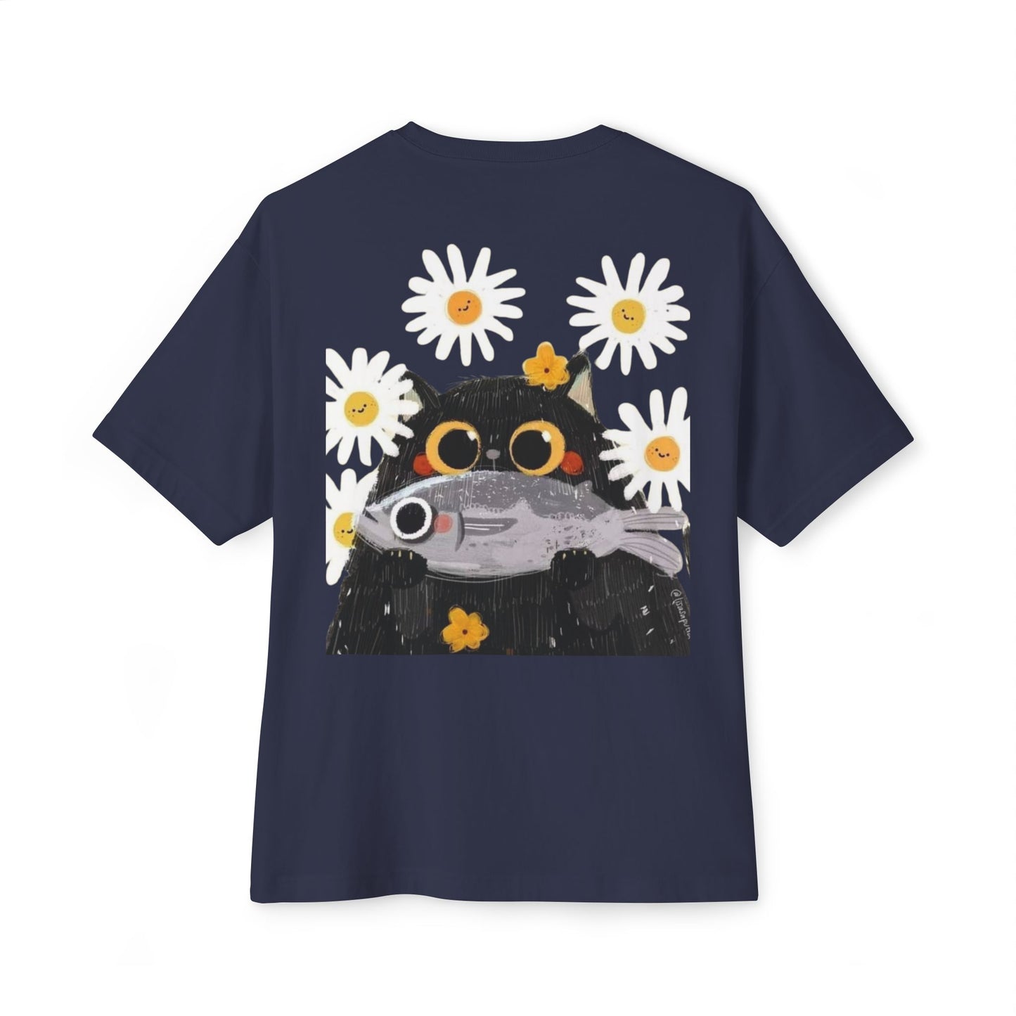 KIND KITTY OVERSIZE BOXY TEE